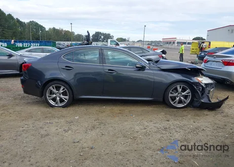 2010 Lexus Is 250 from USA, damaged, VIN JTHBF5C25A5123488